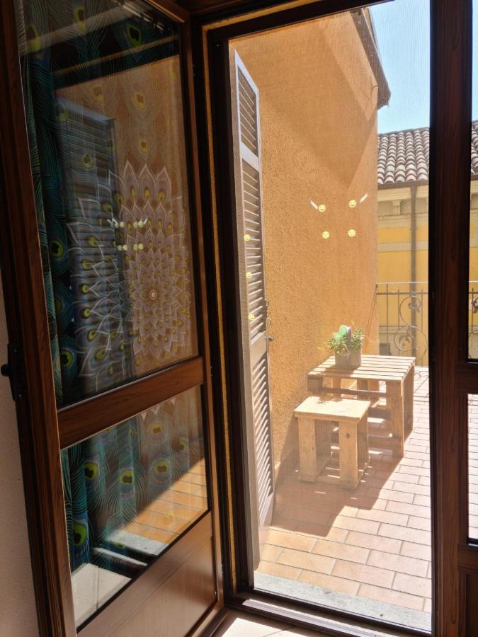 Ferienwohnung Soffitto Dipinto Moncalvo Exterior foto